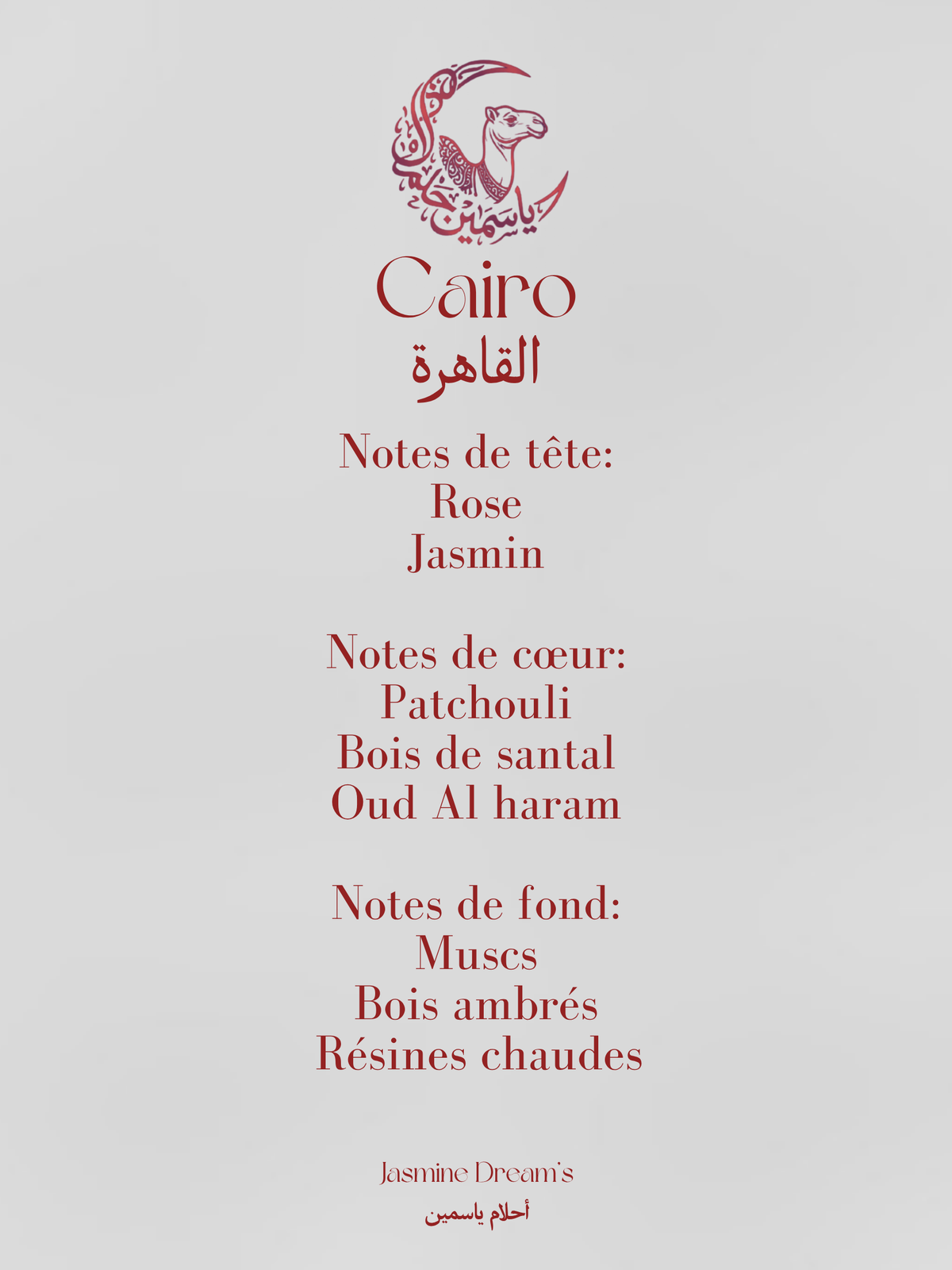 Eau de parfum Cairo